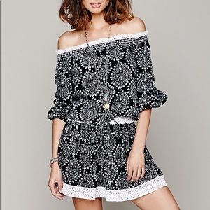 Free People Sunday Romance Off the Shoulder Dress